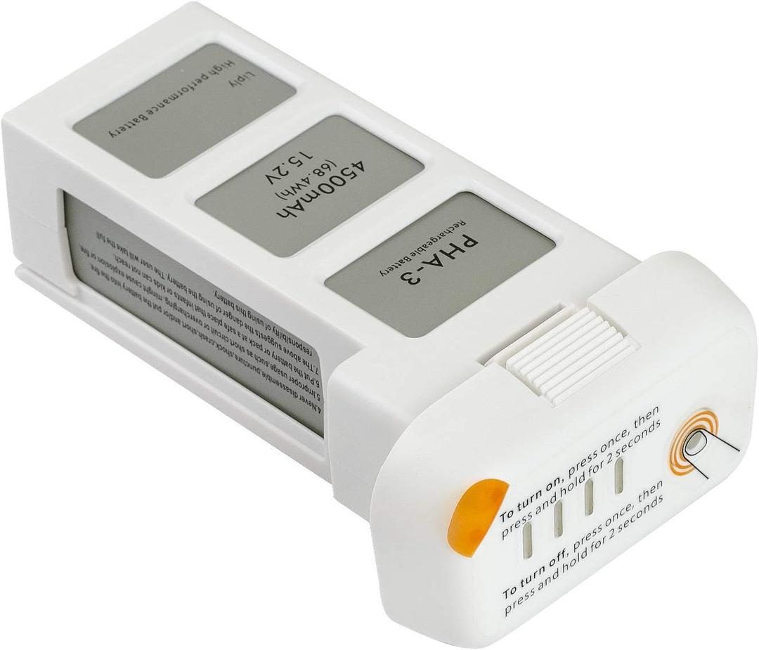 ExpertPower 15.2V 4500mAh Intelligent Replacement Flight Battery for DJI Phantom 3 Drones - Upgraded
