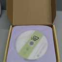 MICOCIOUS Portable CD Player with Bluetooth Desktop CD Player for Home CD Music Players with Remote Control,Timer,Built-in Dual Speakers with LED Display Home Audio Boombox FM Radio (Purple)
