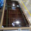 MELOMOIR 76"x34" Large Mirror Full Length, Oversized Floor Mirror Full Length for Bedroom Living Room Cloakroom Gym, Hanging Standing or Leaning Full Body Mirror with Stand, Black Aluminum Alloy Frame