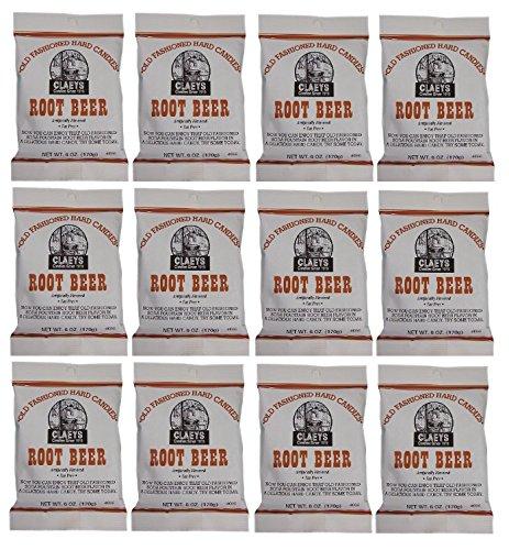 Claeys Old Fashioned Root Beer Hard Candy 6 oz (Best by: Dec 18, 2026)