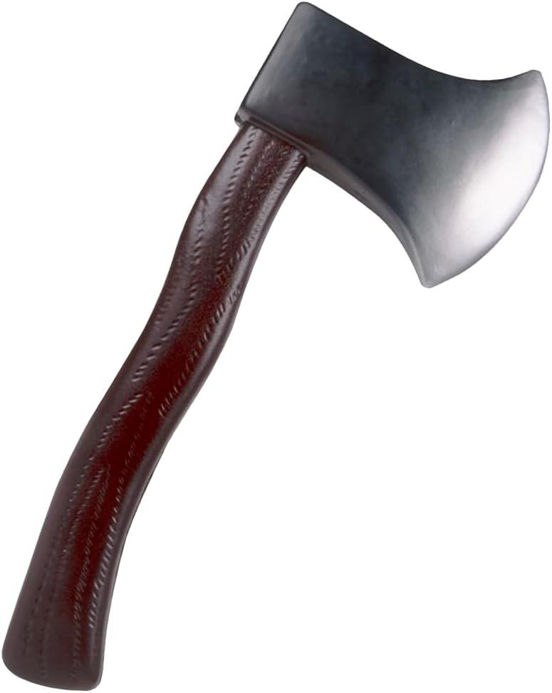 Giraffe Manufacturing Fake Toy Axe Halloween Prop - Foam Battle Bloody Axe Prop for Kids - Fake Ax Hatchet Prop Weapons - Funny Fire Axe Prop Prank Supplies for Halloween Cosplay Themed Party