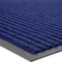 100pointONE Front Door Mat, Heavy Duty Indoor Outdoor Doormat, 72" x 48" Low Profile Outdoor Mats for Home Entrance, Stain and Fade Resistant Shoe Scraper Mat, Ideal for High Traffic Area, Blue