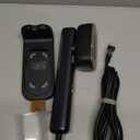 FEPPO Travel Steamer for Clothes, 110-240V Dual Voltage Portable Steamer & Iron 2 in 1, Fast Heat Up, 1100W Powerful Garment Steamer, Large Ceramic Heat Panel for Home & Global & Europe Traveling (Black-Gold)