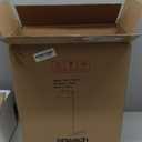 Oneach Arc Floor Lamp for Living Room,Rattan Boho Floor Lamp with Hand-Woven Shade, Foot Switch,Gold Metal Base & Pole,Farmhouse Standing Lamp for Bedroom Corner,Reading