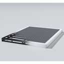 Queen Box Spring 3 Inch, 3000lbs Heavy Duty Box Spring Queen Size Metal Mattress Foundation, Easy Assembly, Noise Free