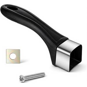 Bakelite Pot Handle, Big Scald-Proof Long Handle Replacement Grip, Cookware Pot Replacement Handles, Removable Cookware Pans Handles with Screw for Cookware Saucepan and Skillet(Black)