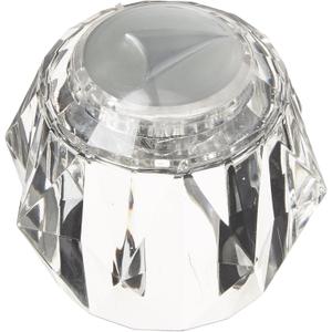 Danco 31229 Handle for Delta Monitor Tub/Shower Handles, Fits 1400 Series, White/Clear