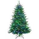 6ft App-Controlled Pre-lit Christmas Tree Multicolor Lights w/ 15 Modes