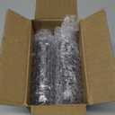 4Packs 50ml/1.76Oz Amber Glass Roller Bottles Refillable Roll On Containers with Plastic Roller Ball & Black Cap Leak-Proof Empty Essential Oil Bottles for DIY Perfume, Massage Oil, Aromatherapy