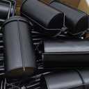 6 Pack Garden Torches, 16 oz Metal Torch for Outside with 3-Prong Grounded Stake, Outdoor Decorative Citronella Torches, 59 inch Garden Dcor Torches