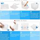 Collapsible Water Container Jug with Spigot, 2 Packs 5.3 Gallon BPA Free Camping Water Storage Carrier for Outdoor Hiking Backpacking & Emergency Survival Kit, Foldable Portable Canteen