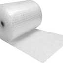 Amazon Basics Perforated Bubble Cushioning Wrap - Medium 5/16", 24-Inch x 100-Foot Long Roll, Clear