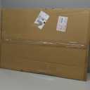 upsimples 24x36 Poster Frame, Display Pictures 20x30 with Mat or 24x36 Without Mat, Wall Hanging Picture Frame, Natural, 1 Pack