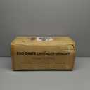 2 Inch Egg Crate Queen Memory Foam Mattress Topper, Lavender Scent Gel Infused Foam Mattress Topper for Pressure Relief, CertiPUR-US Certified Queen Bed Topper, Purple, 60"80"