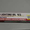 Maxxima 18 in. Hardwired LED Under Cabinet Bar Light, 700 Lumens, 5 CCT
Color Temperature Slide Control, 2700K/3000K/3500K/4000K/5000K, Kitchen & Indoor Lighting Fixture, White, On/Off Switch, ETL