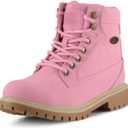 Lugz Women's Mantle Hi Classic 6-inch Chukka Boot Fashion (8.5, Bubblegum Pink/Cream/Gum)