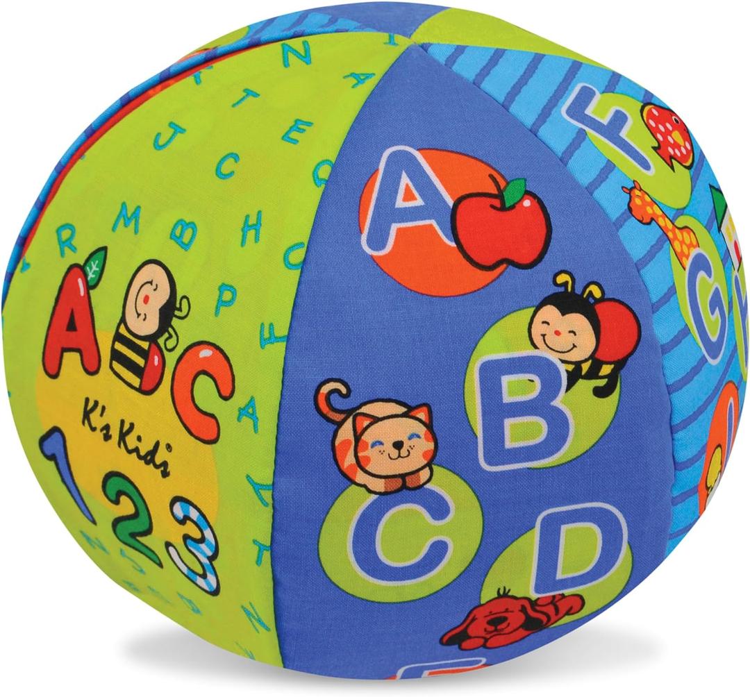 Melissa & Doug K's Kids 2-in-1 Talking Ball Educational Toy - ABCs and Counting 1-10