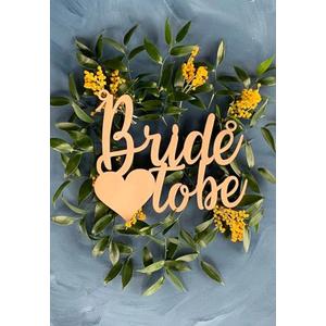Bride to Be Chair Sign,Bridal Shower Chair Sign for Bachelorette Engagement Wedding Bridal Shower Party Supplies