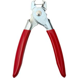 LEM Products Hog Ring Pliers Galvanized Steel, Red