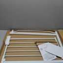 Fairy Baby Small Narrow Baby Gate for Doorways Stairs Hallway 25-27 Inch Wide, Pressure Mounted Walk Through Gates, Indoor Safety Child Gates for Kids or Pets