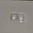 Misxi 2 Pack Tempered Glass Case Compatible for Apple Watch SE 3 (2025) SE 2 SE Series 6 Series 5 Series 4 44mm, Hard PC Screen Protector Protection Cover for iWatch, 1 Rose Gold + 1 Transparent