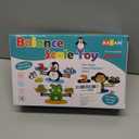 BAKAM Penguin Balance Scale Number Counting Blocks Games for Kids Ages 3-5, Montessori Math Games for Kids 5-7, Preschool Kindergarten Learning Activities, STEM Educational Toys for 3+ Year Old