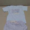 Big Sister Little Brother Outfit Newborn Short Sleeve TShirt Shorts Toddler Summer Clothes Sibling Matching Outfits 3-4 Y