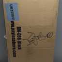 Massage Chair Portable Massage Chairs Tattoo Spa, Height Adjustable Folding Leather Travel Salon Chair w/Free Carry Case (Black)