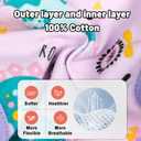 MooMoo Baby Cotton Training Underwear 10 Packs Absorbent Potty Training Pants for Boys and Girls 6T