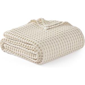 Bedsure Blanket Beige 74x100
