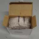 6Pcs Drink Coasters with Holder, Marble Style Ceramic Drink Coaster, Absorbent Coasters Set Suitable for Kinds of Cups, Modern Style Coaster for Coffee Table, 4 Inches