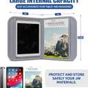 JW Magazine and Tract Holder, jw.org accessories, JW Field Service Supplies, Jehovah Witness Ministry Supplies, Ministry Organizer, Jehovahs Witnesses Pioneer Gifts Ideas Convention, Best Life Ever