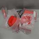 NutriChef 5 in 1 Cheese Grater & Shredder | 5 Different Blades for Thin, Thick, Julienne Strips, Wavy, & Straight Strips | Includes Hand Crank, Strong Suction Base & Storage Container | Red