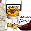 Engagement Gifts for Couples - Fiance Fiancee Gift for Newly Engaged Couple, Future Mr and Mrs Just Engaged Gifts, Engagement Party Decorations (Fingers)