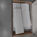 UNIQOOO White Arch Wedding Table Numbers with Stands 1-15, 5x7" Acrylic Signs and Holders, Perfect for Centerpiece, Reception, Decoration, Party, Anniversary, Event (Classic White (Black Font))