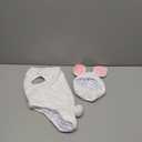 Pet Costume for Small Dogs Cats,Halloween Hoodies Winter Puppy Coat Outfits Funny Pajamas Clothes for Christmas Party,White Bunny M