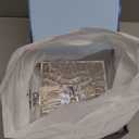 Aurora Ocean Wave Lights Projector,16 Colors 4 Modes Cube Color Changing Light Dimmable, Ambient Mood Lamp for Shower, Crystal Northern Lights for Bedroom Bathroom Playroom, with Remote (Large)