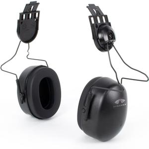 Pyramex Mounted Earmuffs For Full Brim Hard Hats