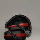 Noise Reduction Ear Protection Ear Muffs, Shooting Ear Protection, SNR 28dB Noise Cancelling Headphones for Adults Kids Autism, Hearing Protection for Shooting,Gun Range,Mowing (Black With Red)