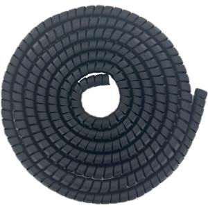 Spiral Wrap Hose Cable Protector - 1.25" OD x 20' Pre-Cut Lengths-Safe Hose Protector to Avoid Wear and Extend Life for Hydraulic Pneumatic Hoses