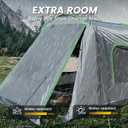 WildFinder SUV Tent, Car Tents for Camping, SUV Tailgate Tent for Family SUV Tent for Camping, Car Awning & Tailgate Tent for Van Jeep, Family Vehicle Shelter, Waterproof Wind Resistant Outdoor Gear, Size: 5-9p Car Back, 96.5"L x 96.5"W x 82.7"H