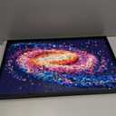 LEGO Art The Milky Way Galaxy Building Set - Space Decor DIY Kits for Adults for Bedroom Wall, Ages 18+ - Gift Ideas for Space Lovers, Men & Women - Includes Frame for Display - 31212, Taille unique