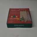 HMASYO 5 FT Pop Up Christmas Tree with Timer Lights, White Christmas Tinsel Tree, Collapsible Artificial Pencil Christmas Tree for Indoor Home Apartment Porch Holiday Party Decorations