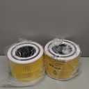 Future Way Core 300 Replacement Filter for LEVOIT Core 300 & 300S Air Purifier, 3-Stage H13 True HEPA Filter for Common Airborne Substance Removal, Replace Core 300-RF, Yellow, 2-Pack