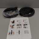 12 Inch Wheelchair Wheels Replacement (1 Pair) 12 1/2 x 2 1/4" Transport Chair Rear Wheel Assembly, Solid Tire Back Wheel for Manual Wheelchairs Replacement Parts, Transfer Chair Accessories