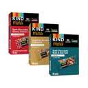 KIND Bar Minis, Variety Pack, Dark Chocolate Nuts and Sea Salt, Caramel Almond Sea Salt, Dark Chocolate Cherry Cashew Healthy Snacks, Gluten Free, Low Calorie Snacks, Low Sugar, 30 Count, Best By: 09 AUG 2026