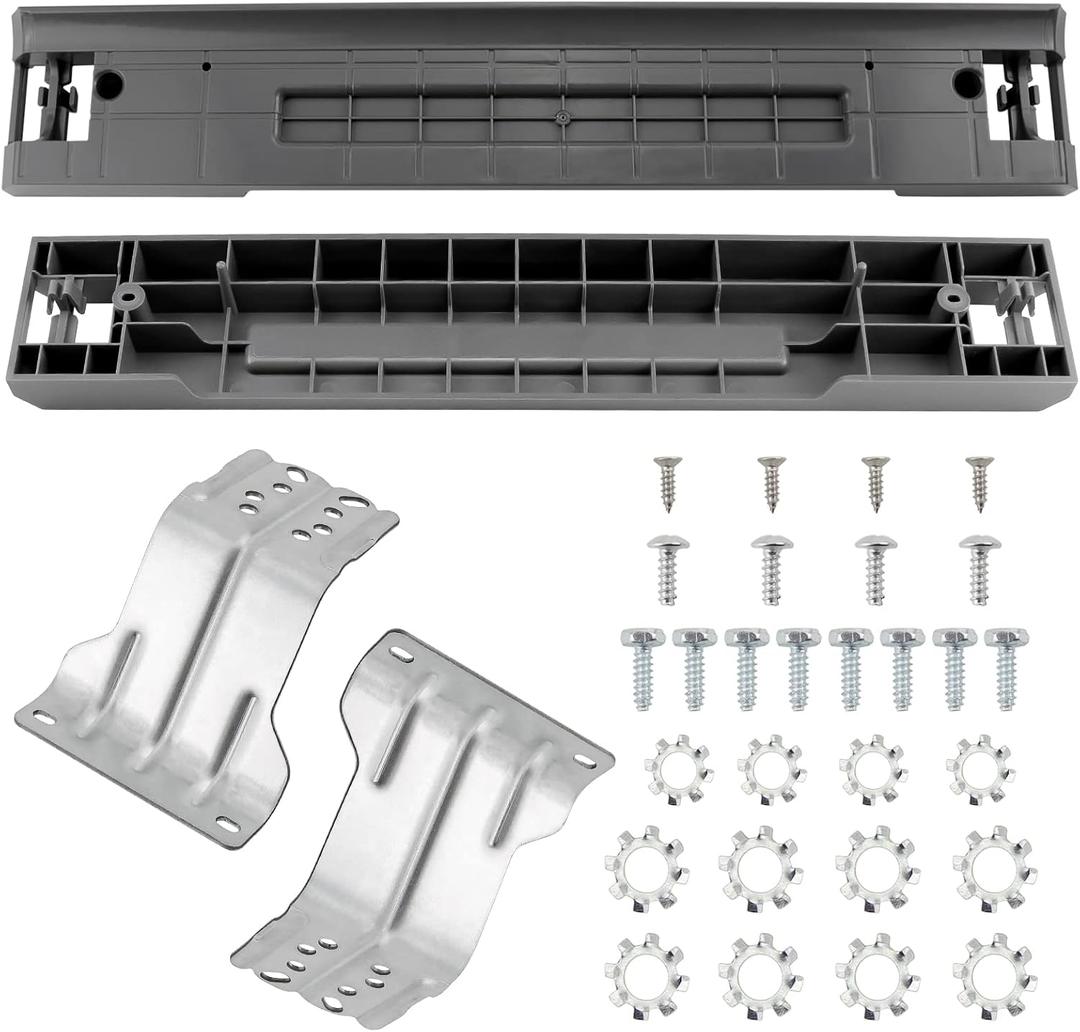 2026 UPGRADED SKK-7A SKK8K Samsung washer dryer stacking kit - Fit for Samsung 27-Inch Front-Load Washers and Dryers - Samsung laundry stacking kit-Replaces SKK-7A, SKK-8K, SK-5A, SK-5AXAA by Blutoget