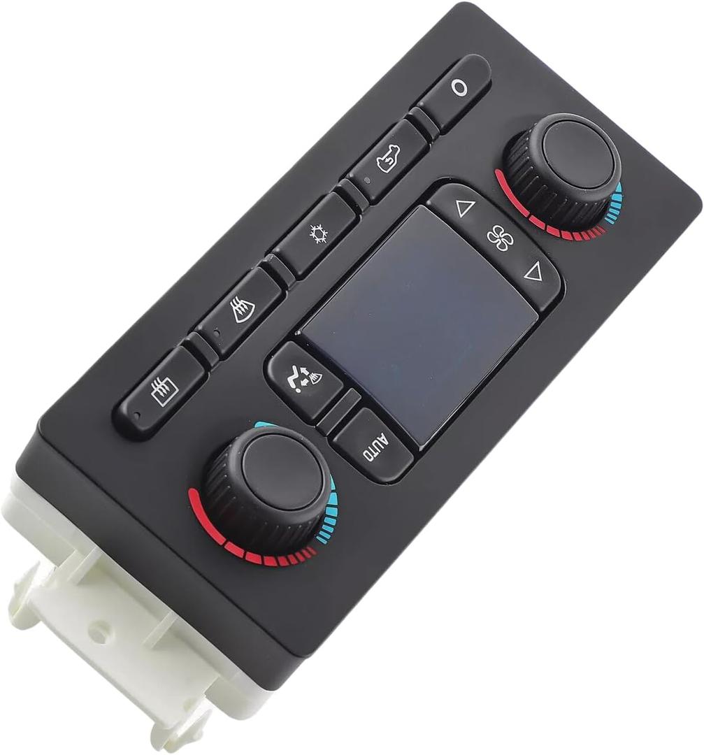Climate Control Module A/C Control Panel Switches Compatible with Buick Rainier Cadillac Escalade Avalanche Silverado Suburban GMC Envoy Sierra Yukon Hummer Bravada 599-211XD 15832311