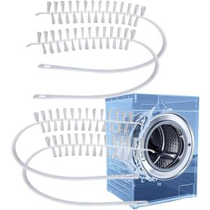 2 x Washing Machine Cleaning Brush, Washing Machine Brush Washing Machine Cleaner Front Load Washer Cleaner Brush Load Washer Cleaner Drum Washing Machine Brush Washing Machine Cleaning Tools 4pcs