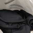 Houmous S-XXXL 29''31''33''35'' Inseam Women's Cotton Bootcut Pants Inner Pocket (Black)